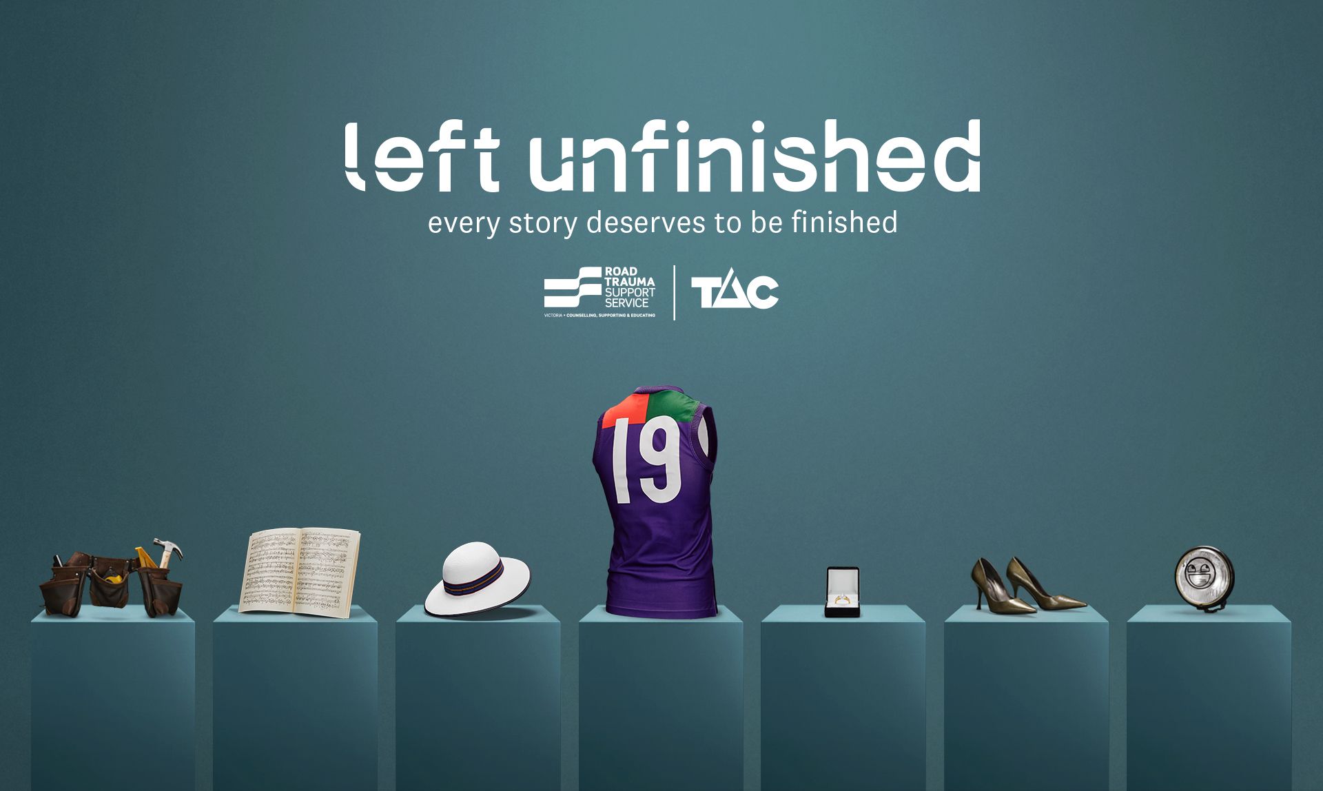 TAC Left Unfinished campaign